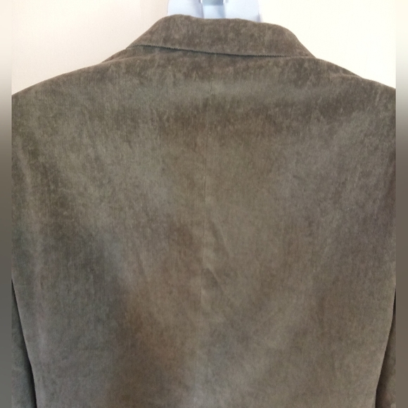 DOLCE AND GABBANA LADIES GRAY VELOUR BLAZER - Picture 5 of 16